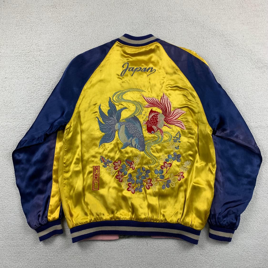 IOLANI 일본 빈티지 금붕어 스카쟌 자켓 상품이미지2