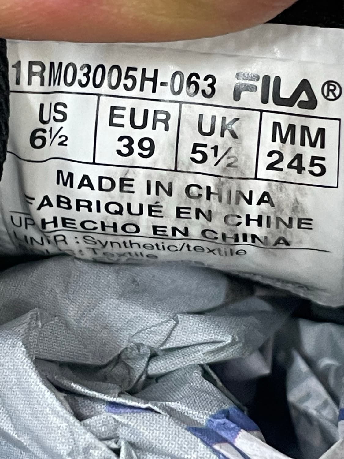 휠라 웨이비런 실버 245 (gr-4282) 상품이미지7