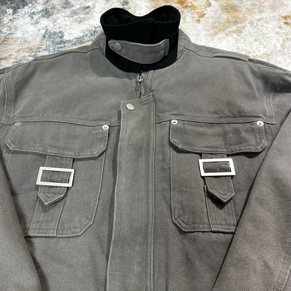 트릴리온 버클 코튼 워크 자켓 새상품 상품이미지5