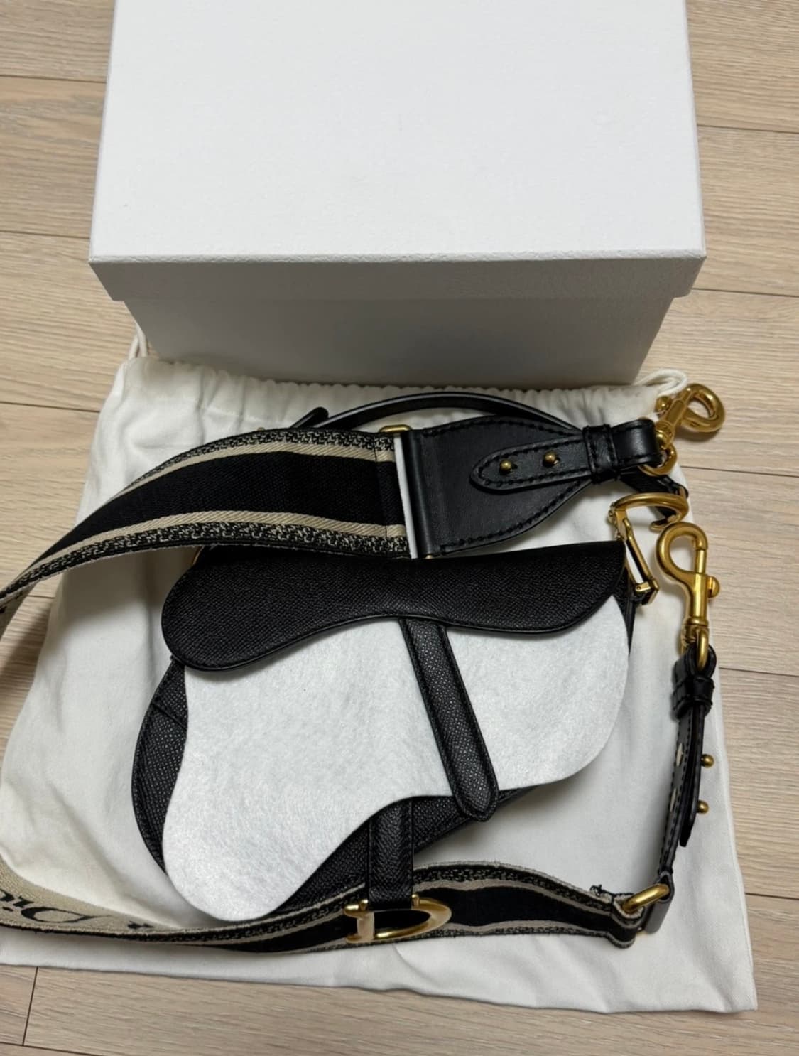 크리스찬 디올 새들백 스트랩+백 상품이미지2