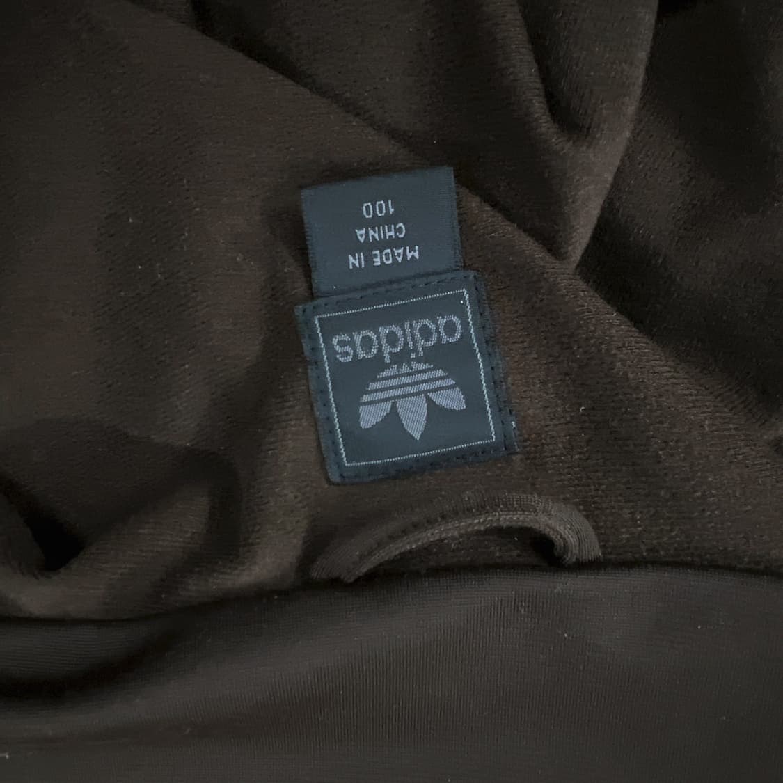 아디다스 초코나무숲 브라운 형광 구파 져지 트랙탑 100 상품이미지5