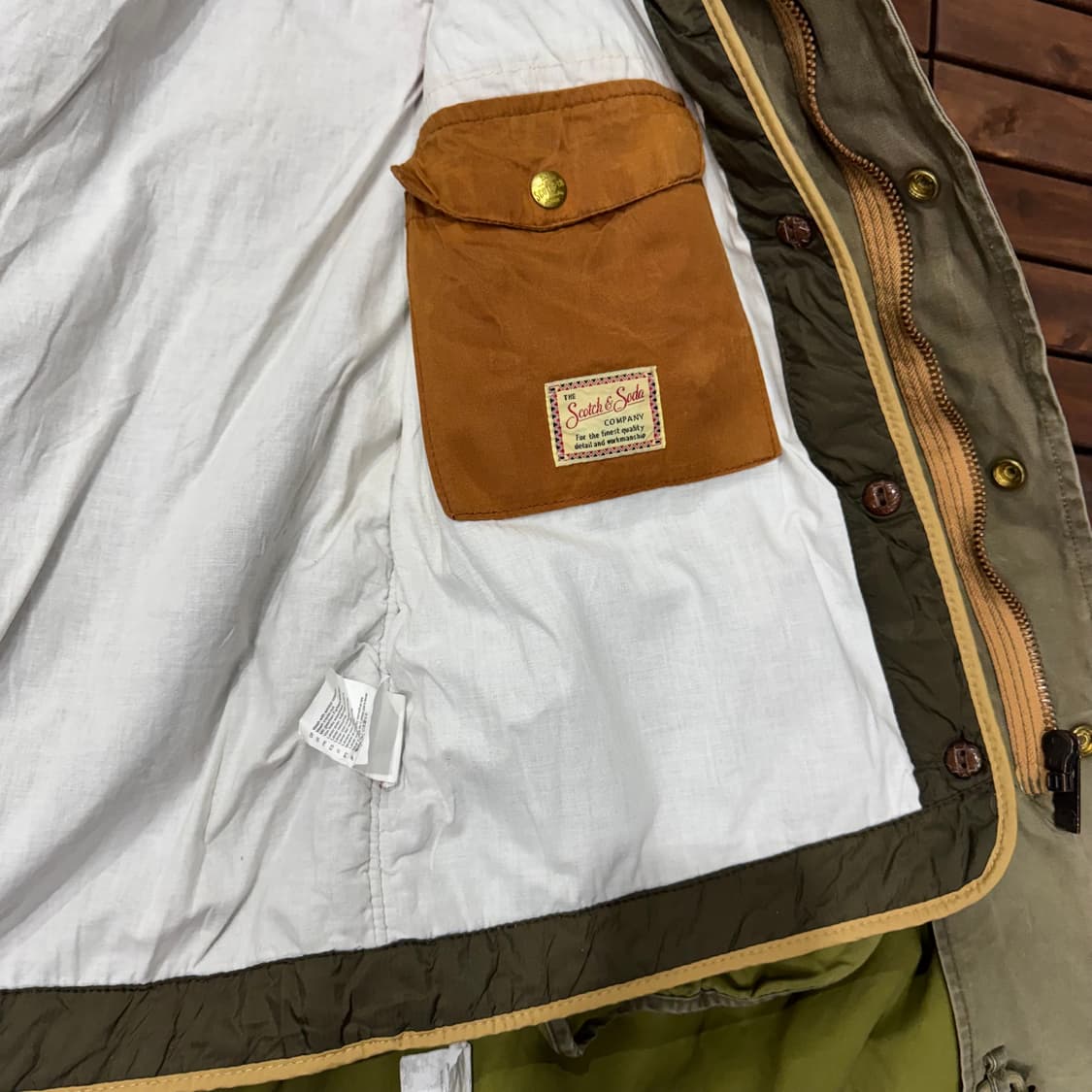 스카치 앤 소다 M-51 피쉬테일 파카 (L)   상품이미지6