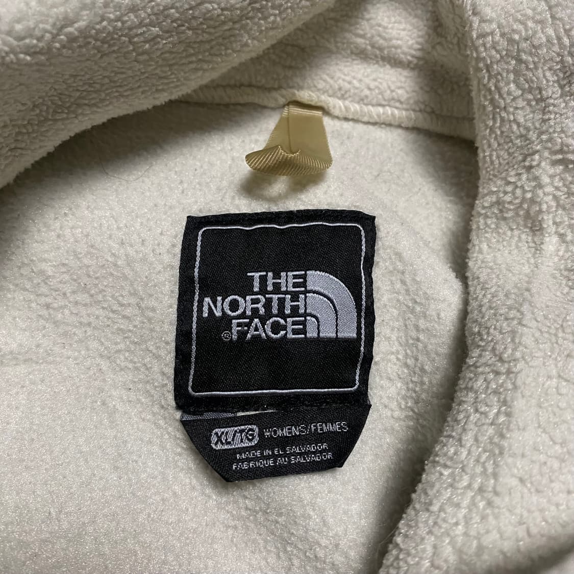 🌊TNF Denali fleece Ivory Womens XL 상품이미지5