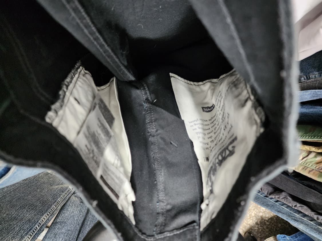 리바이스 510 블랙진 청바지 상품이미지4