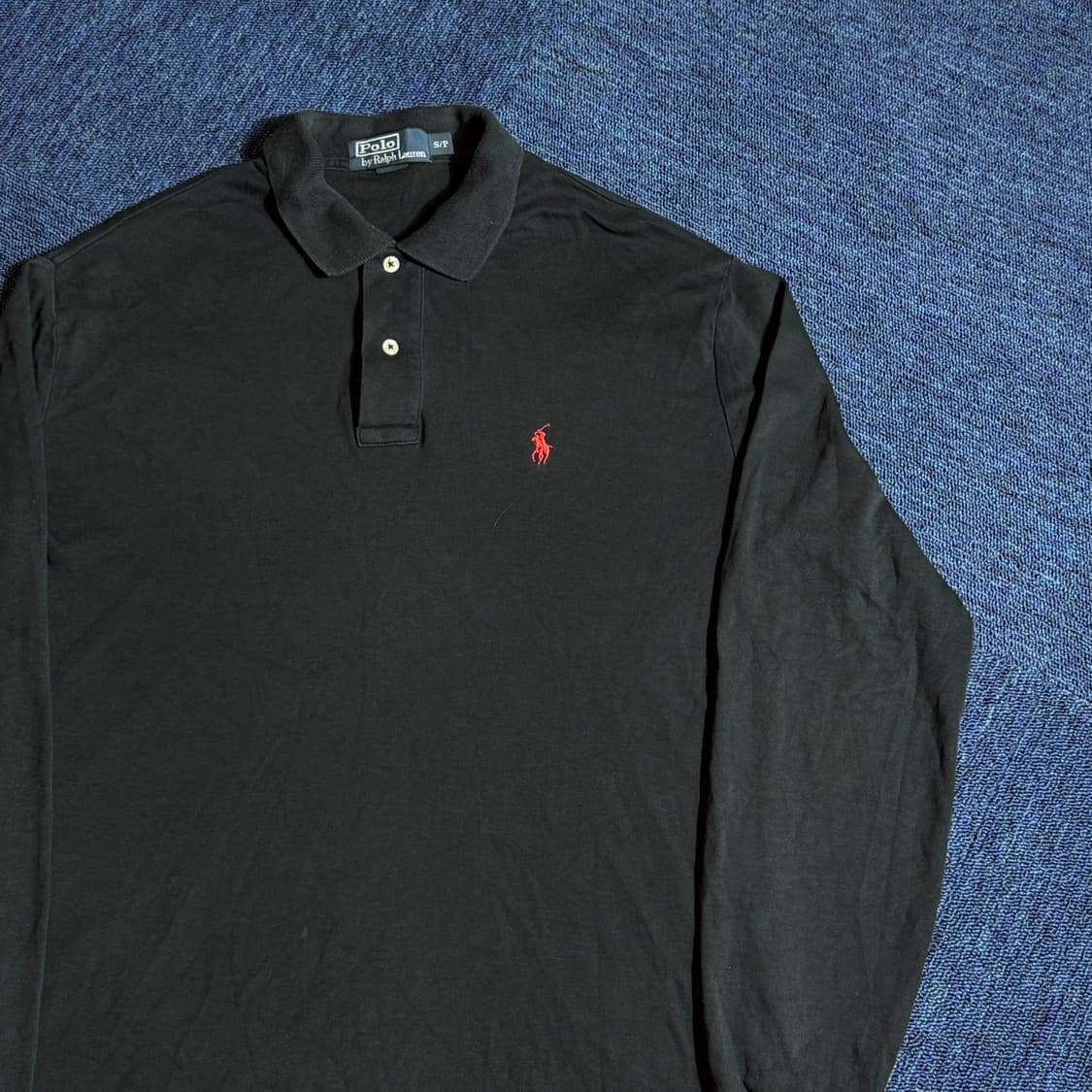 폴로 랄프로렌 블랙 카라티 상품이미지2