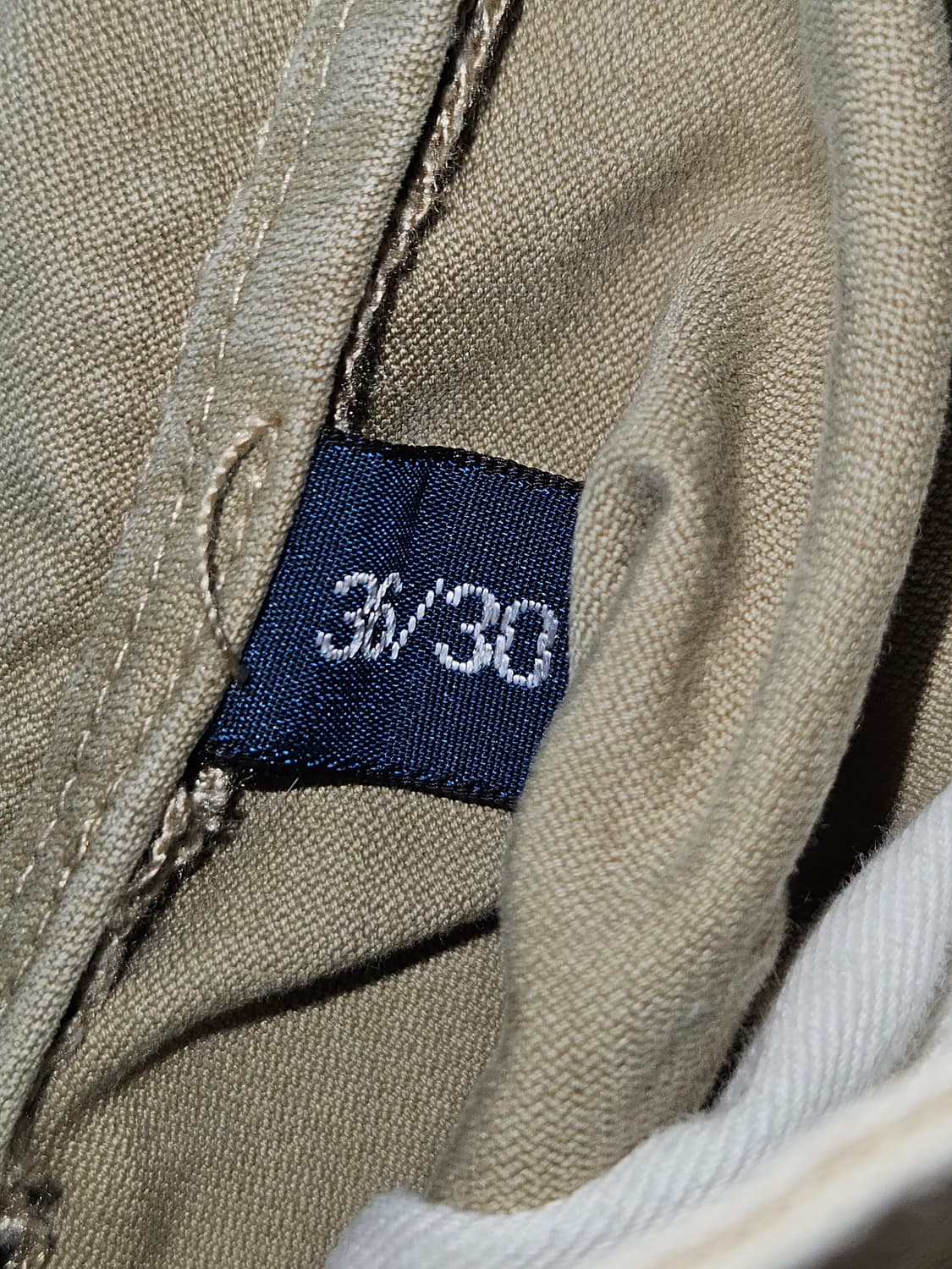 폴로 랄프로렌 가죽패치 데님팬츠 포니로고 빈티지 치노팬츠 바지 36 상품이미지4