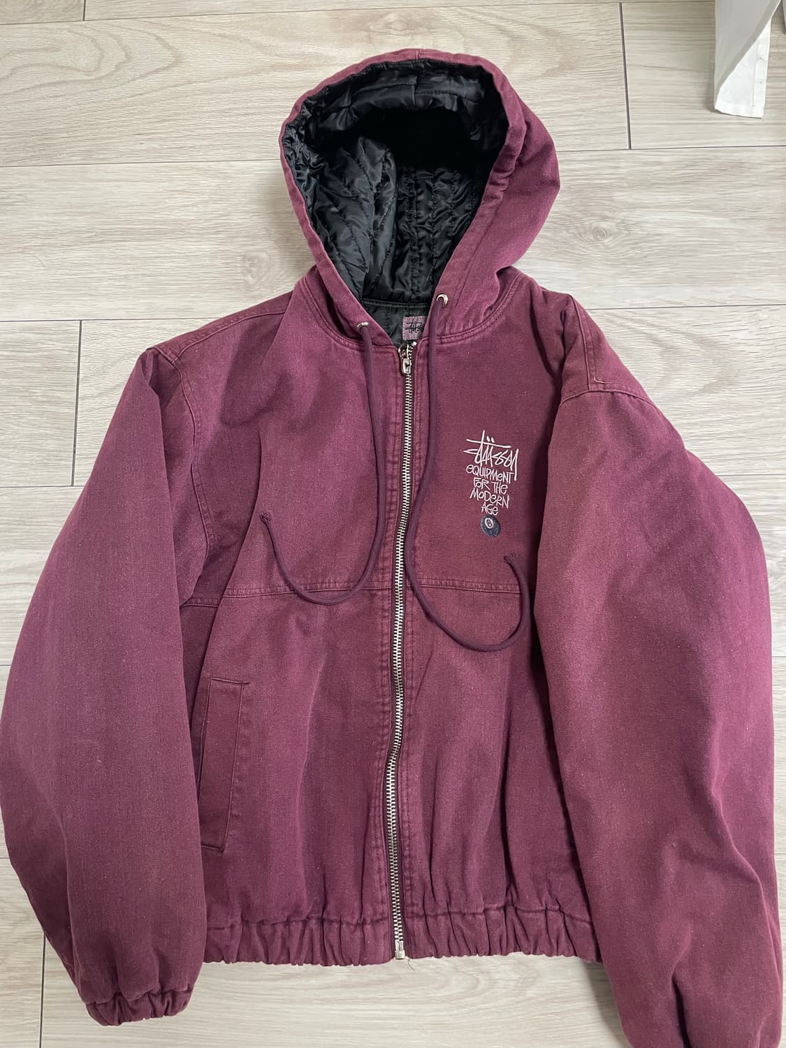 스투시 캔버스 인슐레이티드 워크 자켓 퍼플 상품이미지1