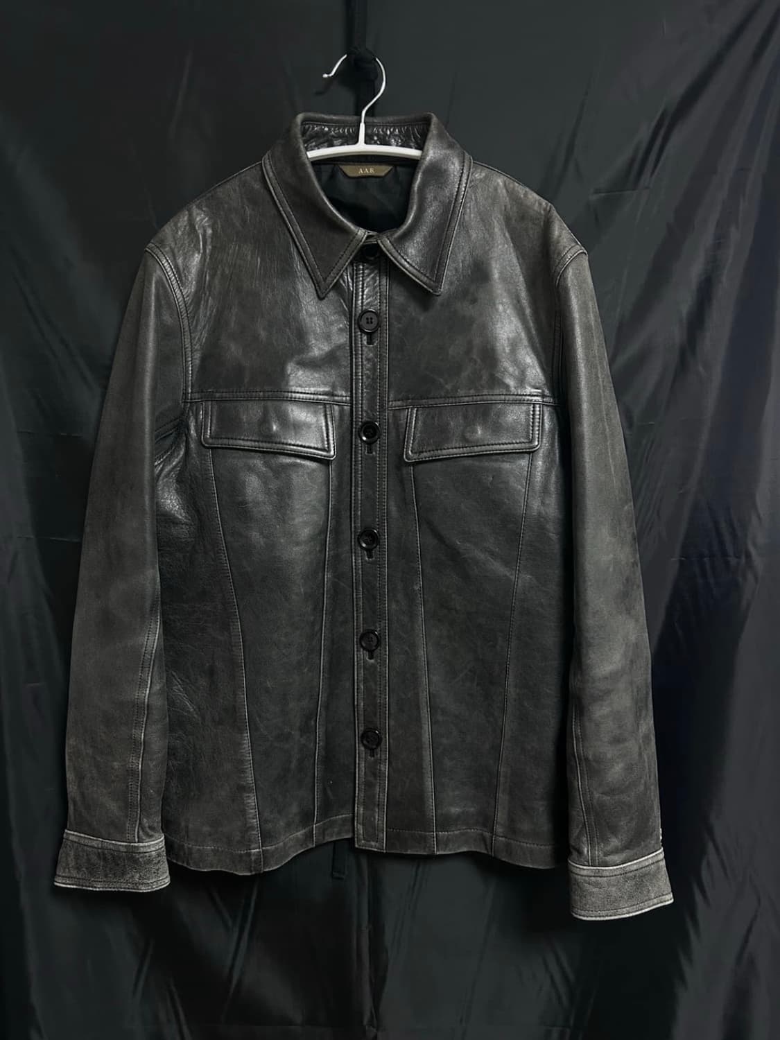 요지 야마모토 램스킨 셔츠자켓 상품이미지1