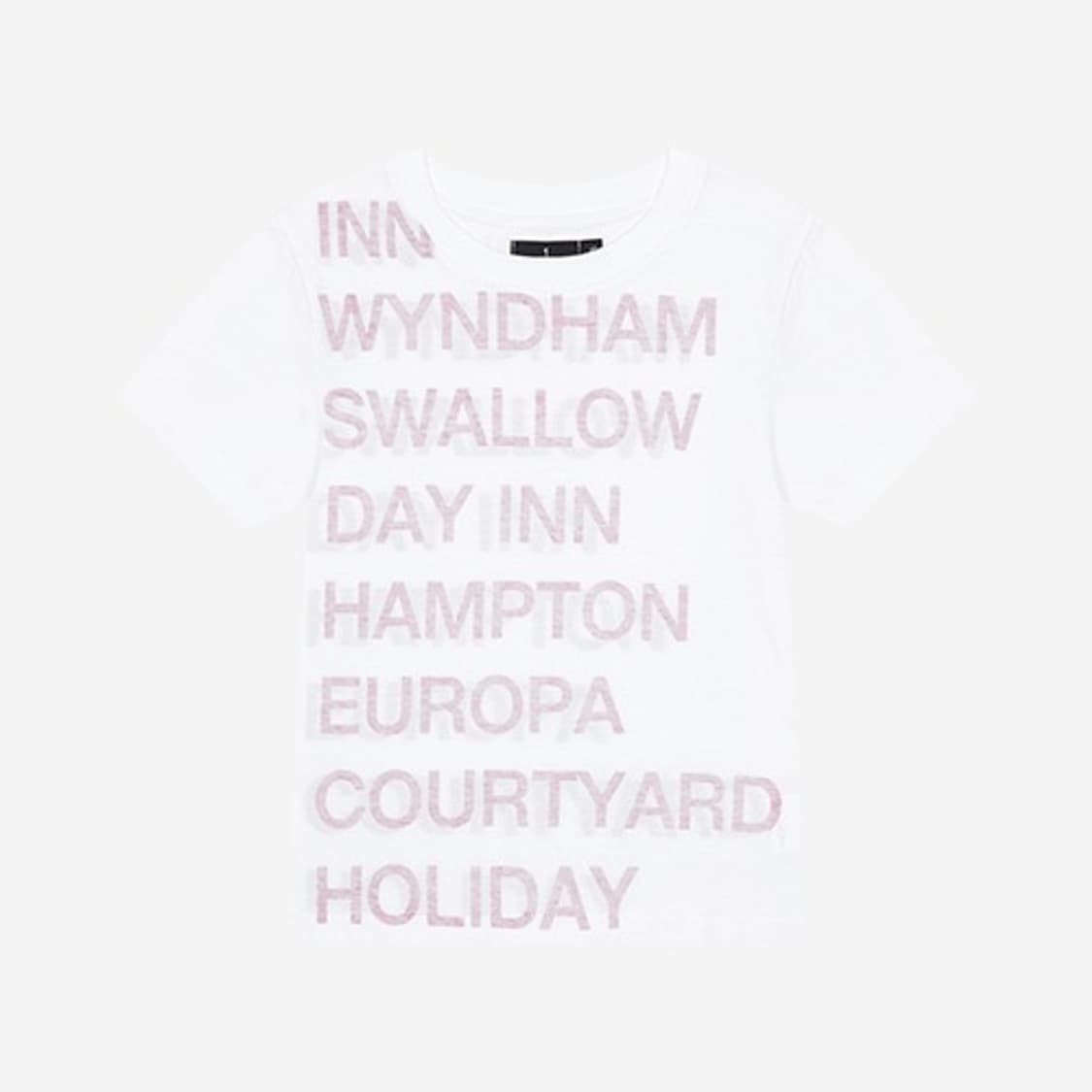 사파리스팟  1/2 HIGHWAY INN TEE (WHITE/RED) 상품이미지1