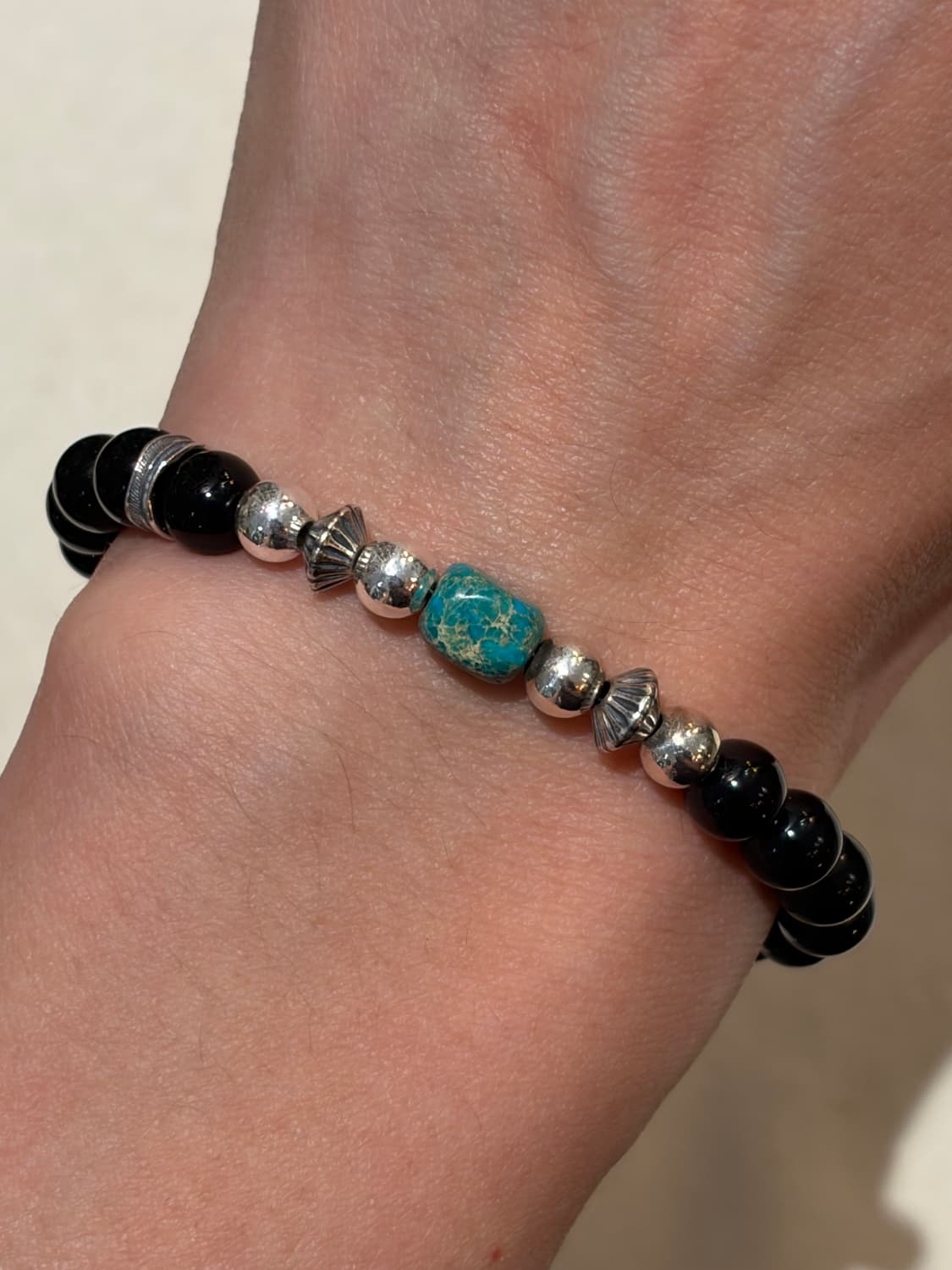 One & Only Black Onyx Turquoise Bracelet 상품이미지9