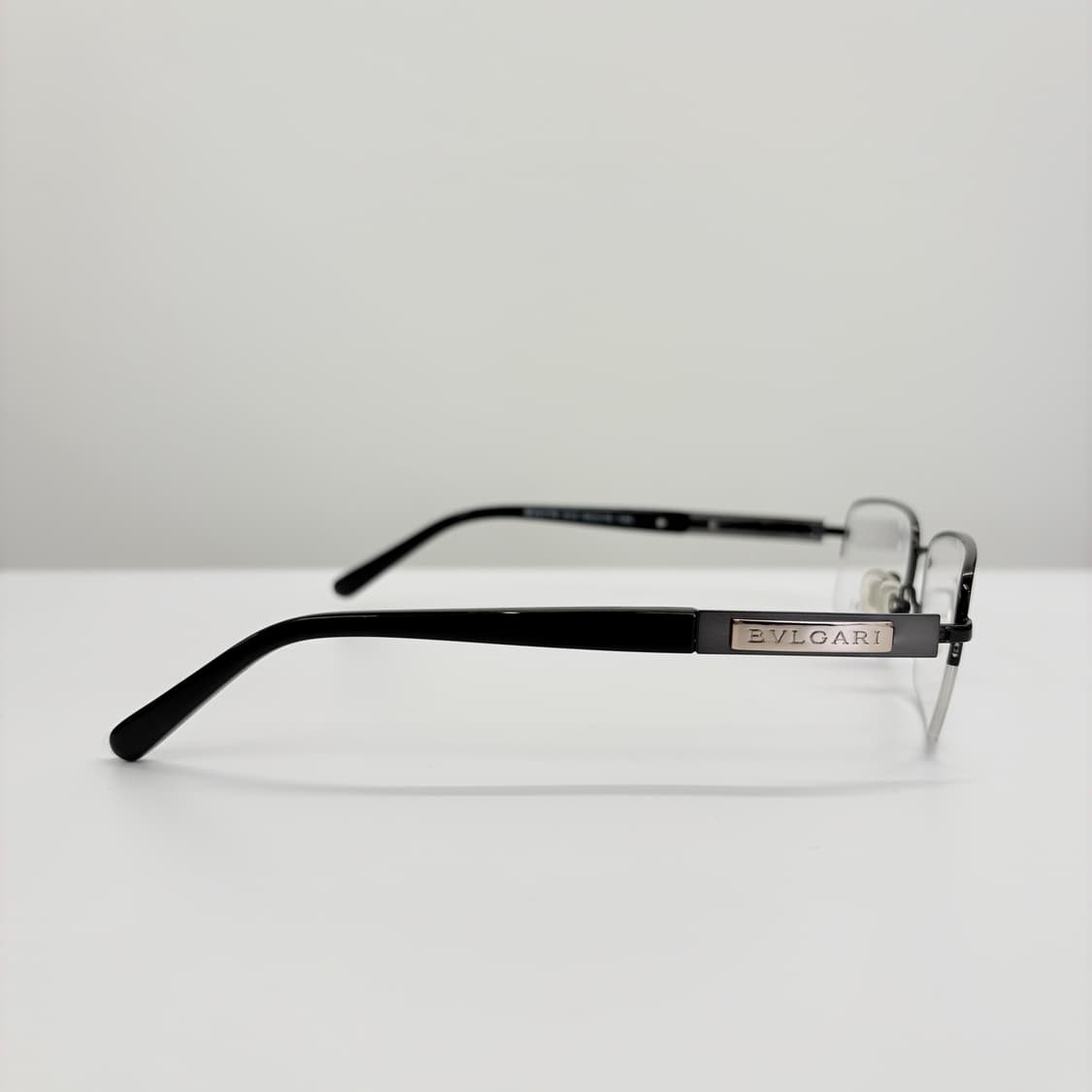 BVLGARI 불가리 블랙 사각 반무테 상품이미지4