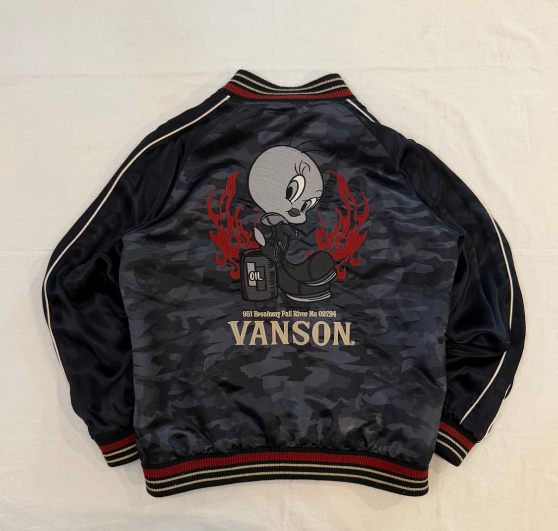 국내유일) 밴슨 X 루니툰즈 리버시블 카모 스카쟌 상품이미지7