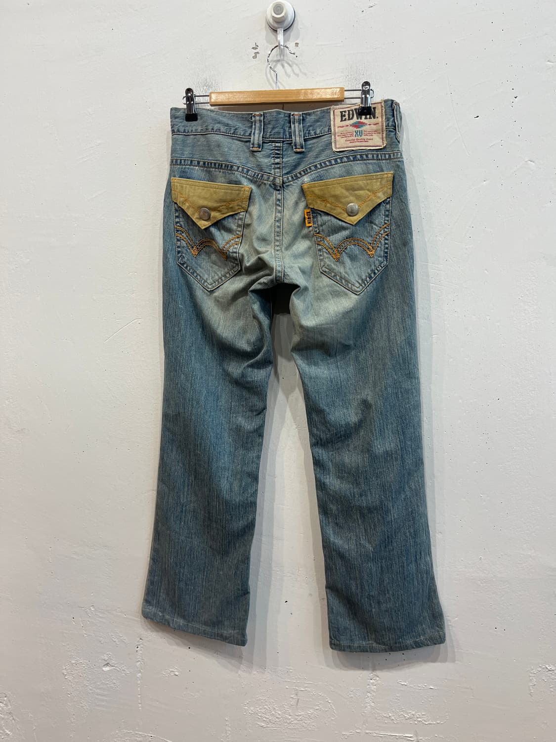 Edwin 에드윈 재팬 오렌지탭 웨스턴 세미 부츠컷 데님팬츠 상품이미지1