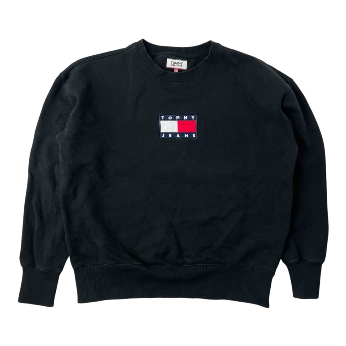 타미진스 블랙 맨투맨 티셔츠 스웻셔츠 L 상품이미지1