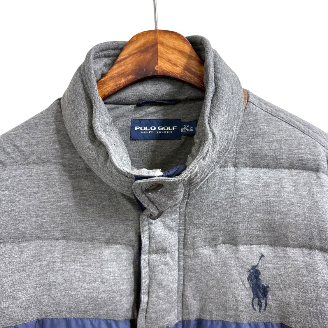 [XXL] 폴로 배색 패딩 상품이미지5