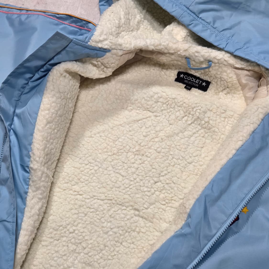 빈티지 키치 패치 스카이 롱점퍼 상품이미지7