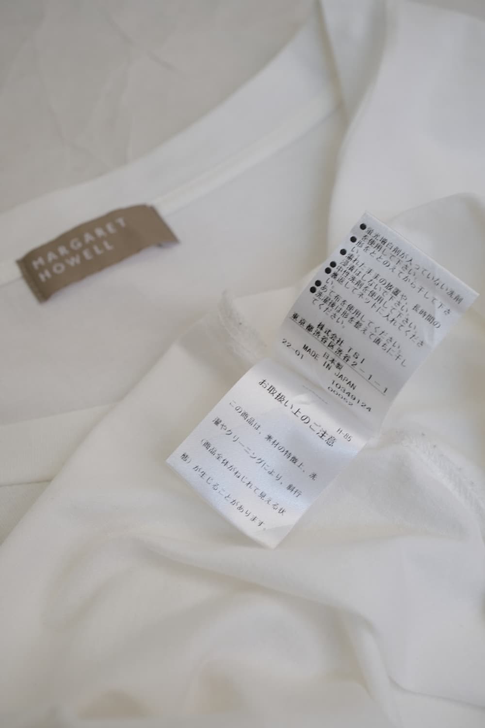 Margaret Howell cotton basic t-shirts 상품이미지8