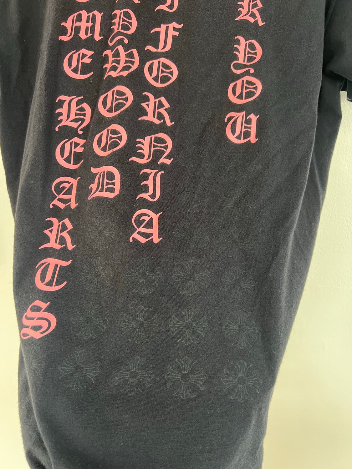 [M] 크롬하츠 레터링 티셔츠 상품이미지3