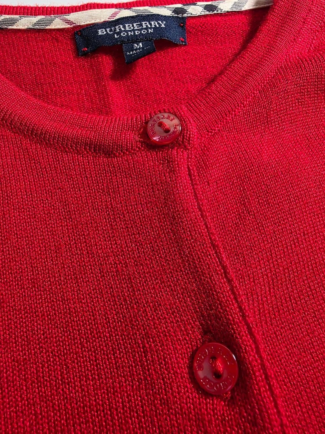 버버리 레드 앙상블 상품이미지7