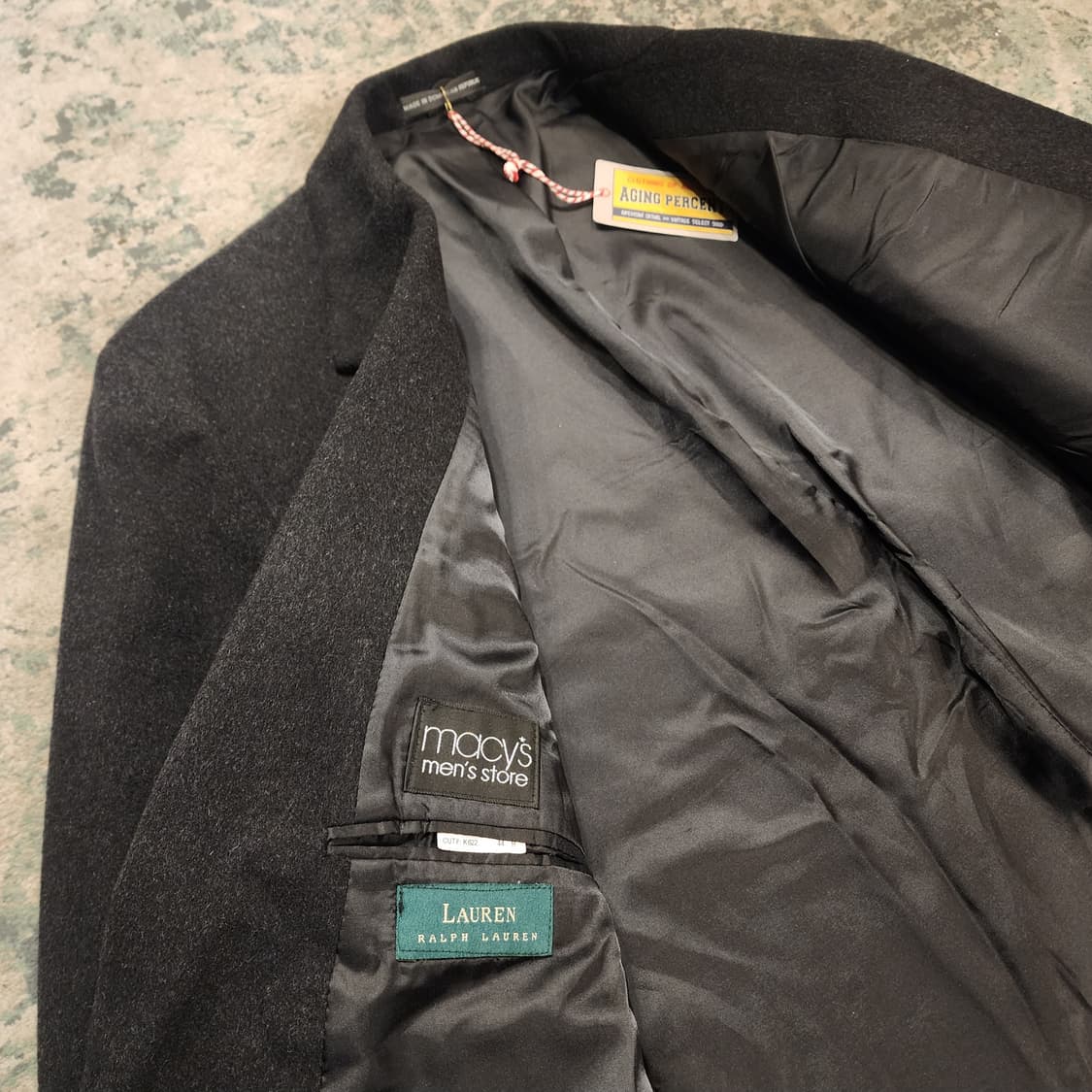 USA 메이시스백화점 X 폴로랄프로렌 더블롱코트 상품이미지4