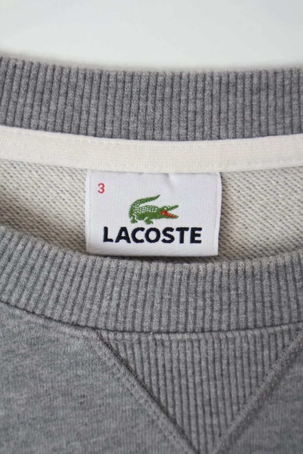 Lacoste Big Logo Sweatshirt Gray 상품이미지5