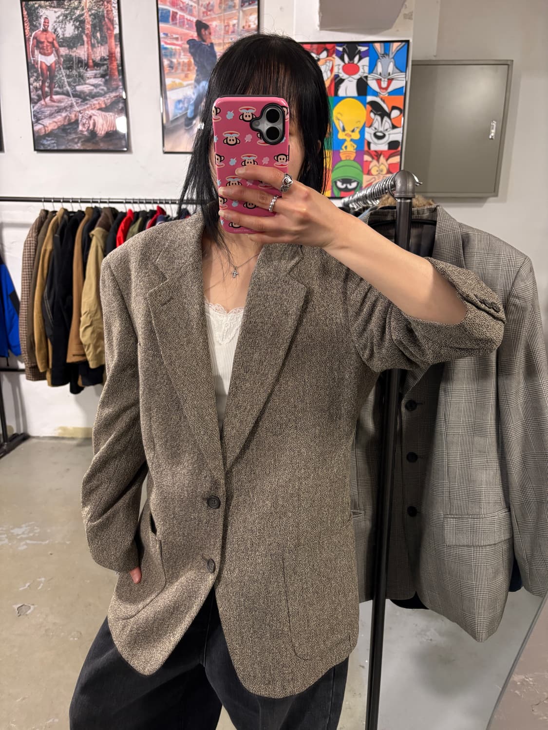 이태리 빈티지 블레이저 자켓 상품이미지1