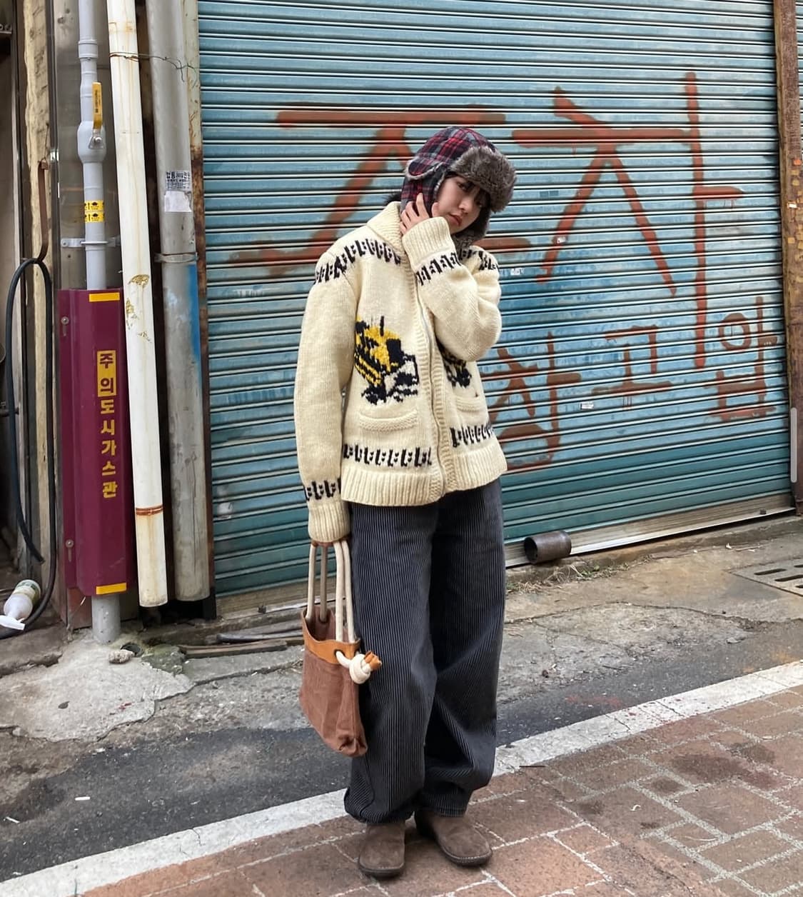 70‘s 불도저 코위찬 Made In Canada  상품이미지1