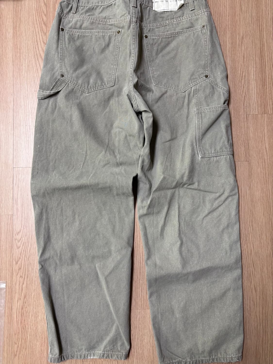 디스이즈네버댓 워시드 카펜터 팬츠 스톤 L 사이즈 상품이미지4