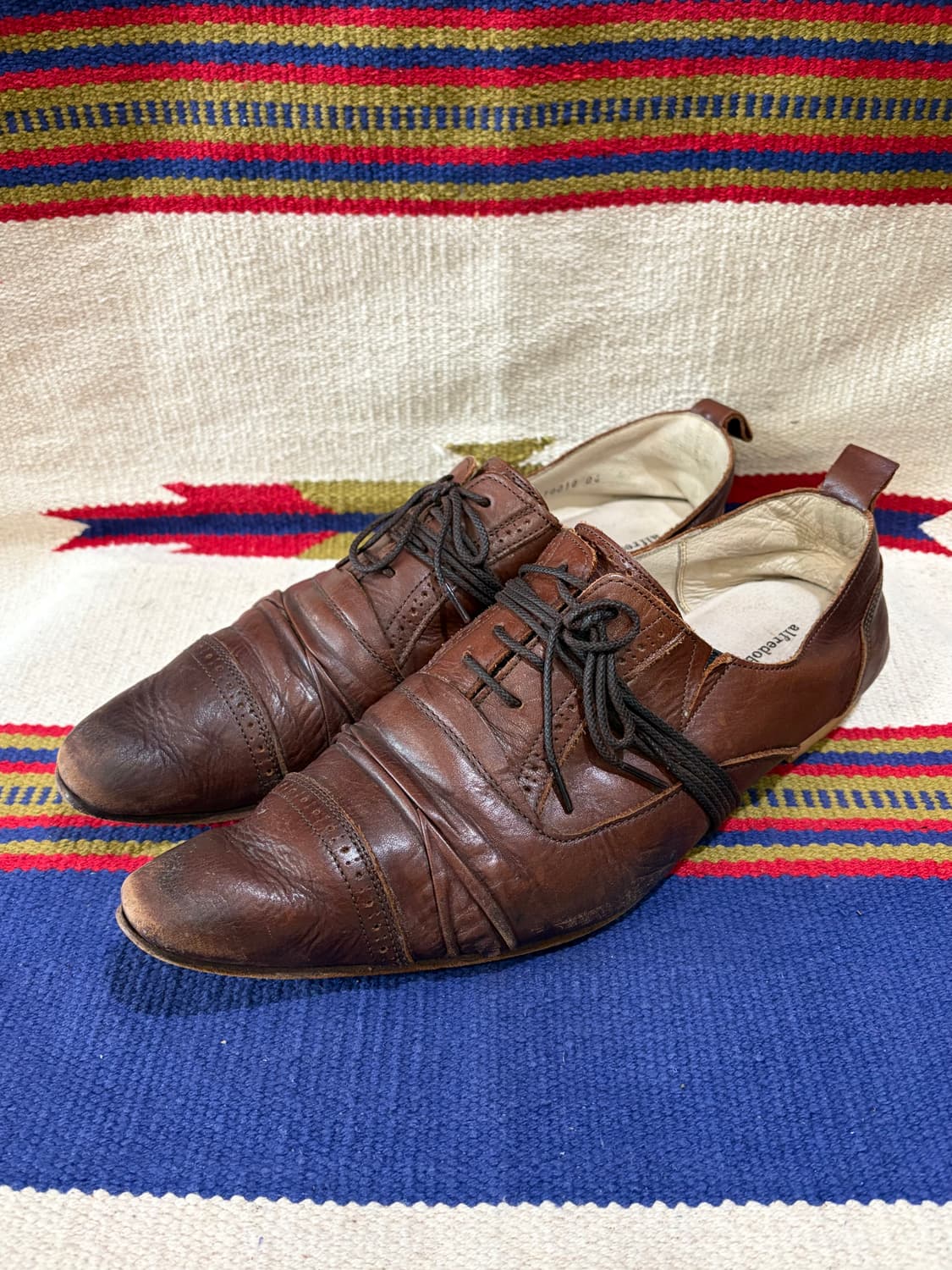 알프레도바니스터 히모마키 드레이프 웨스턴 부츠 상품이미지1