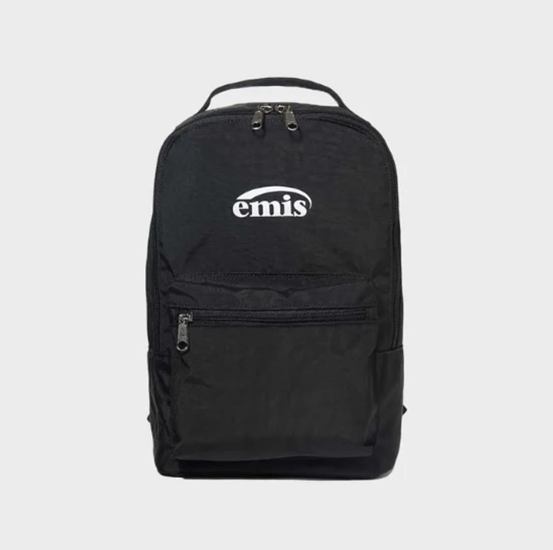 [새상품] Emis - 이미스 뉴 로고 미니 백팩 블랙 상품이미지1