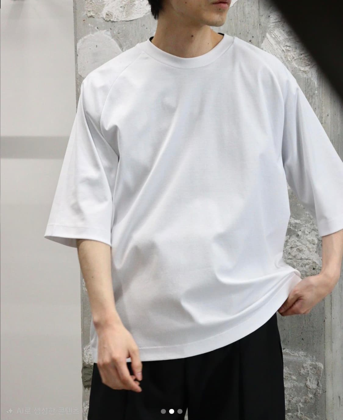JLAL 벨로우 티 bellow tee XL 상품이미지4