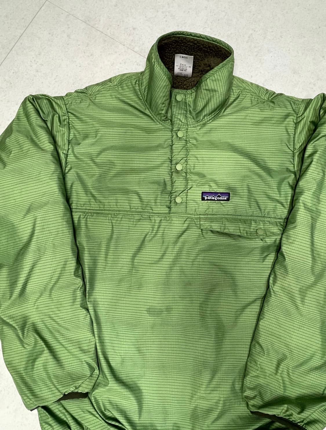 [S] 파타고니아 빈티지 글리세이드 리버시블 신칠라 카키/그린 상품이미지6