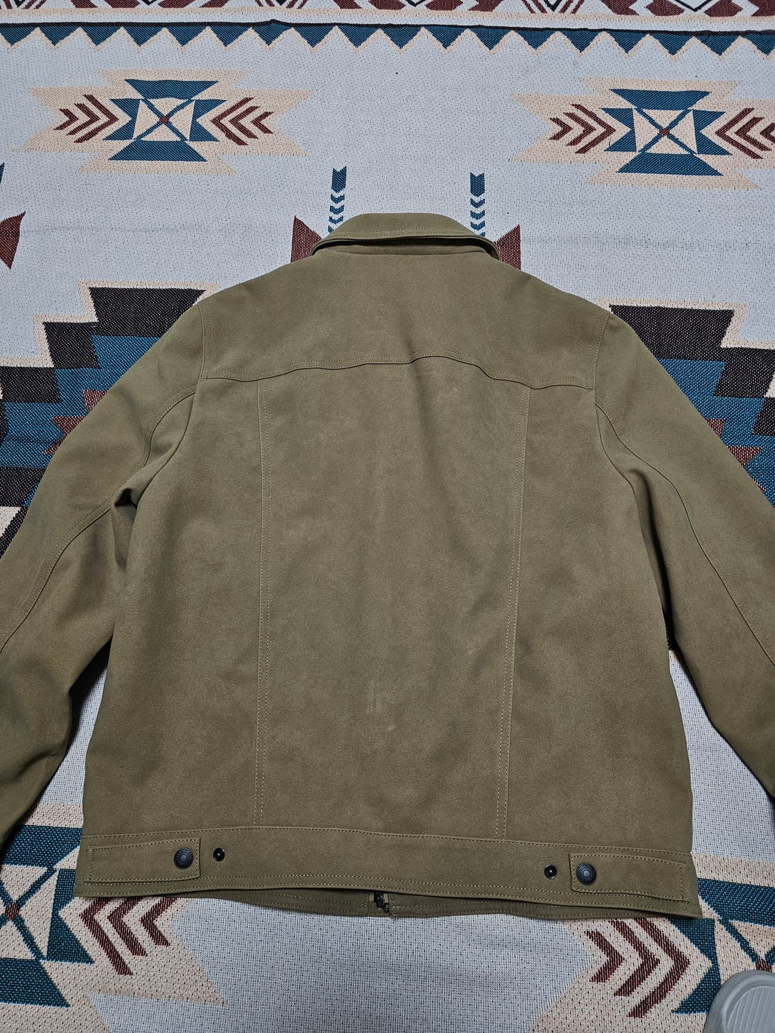 리바이스 Faux Cow Suede Trucker Jack L사이즈 상품이미지4