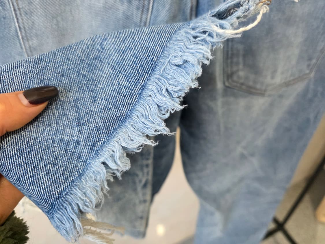 스모크라이즈 찢청 상품이미지5