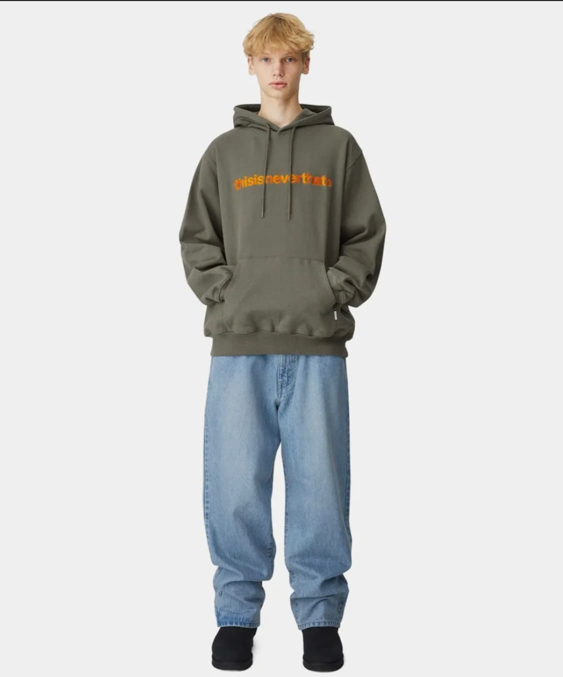 디스이즈네버댓 후드티 L 새상품 상품이미지2