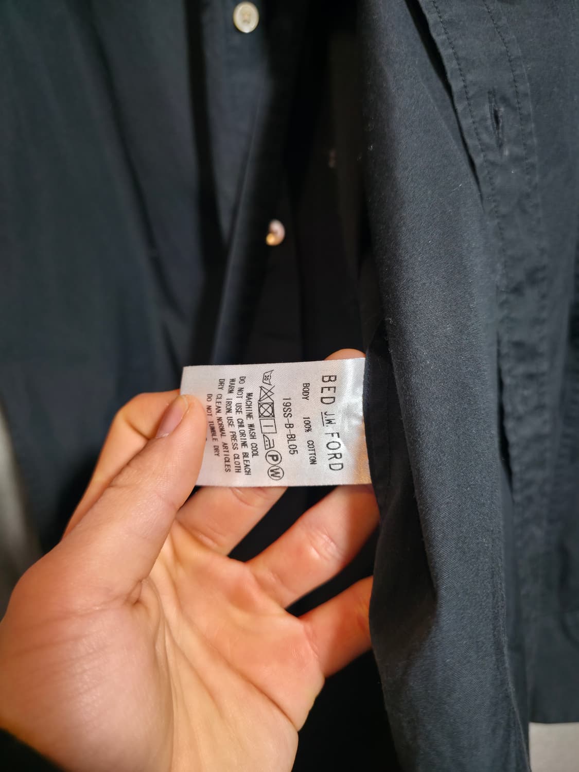 Bed j.w. ford 19ss belt detail shirt 상품이미지7