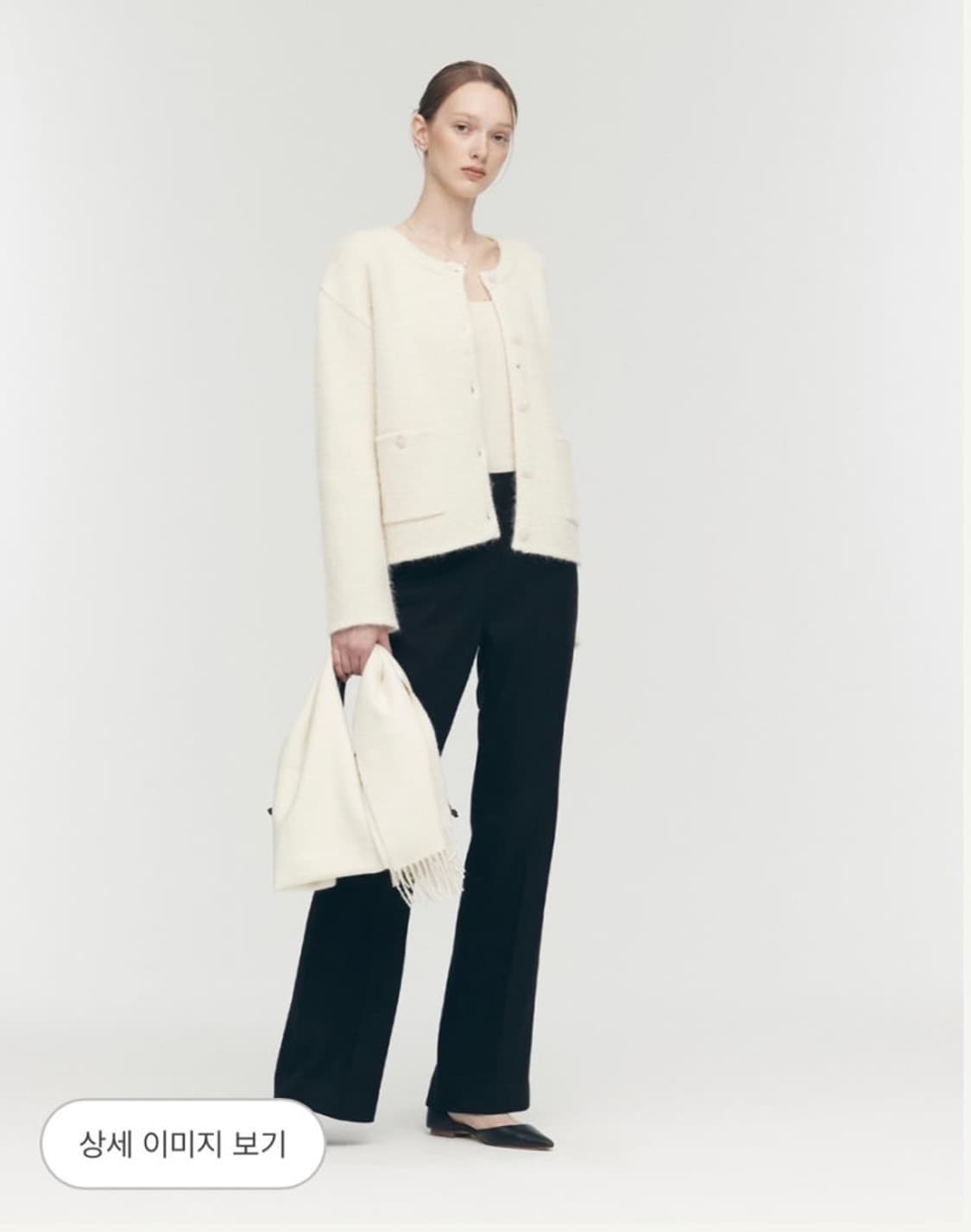 시에 sie 가브리엘 알파카 가디건 상품이미지2