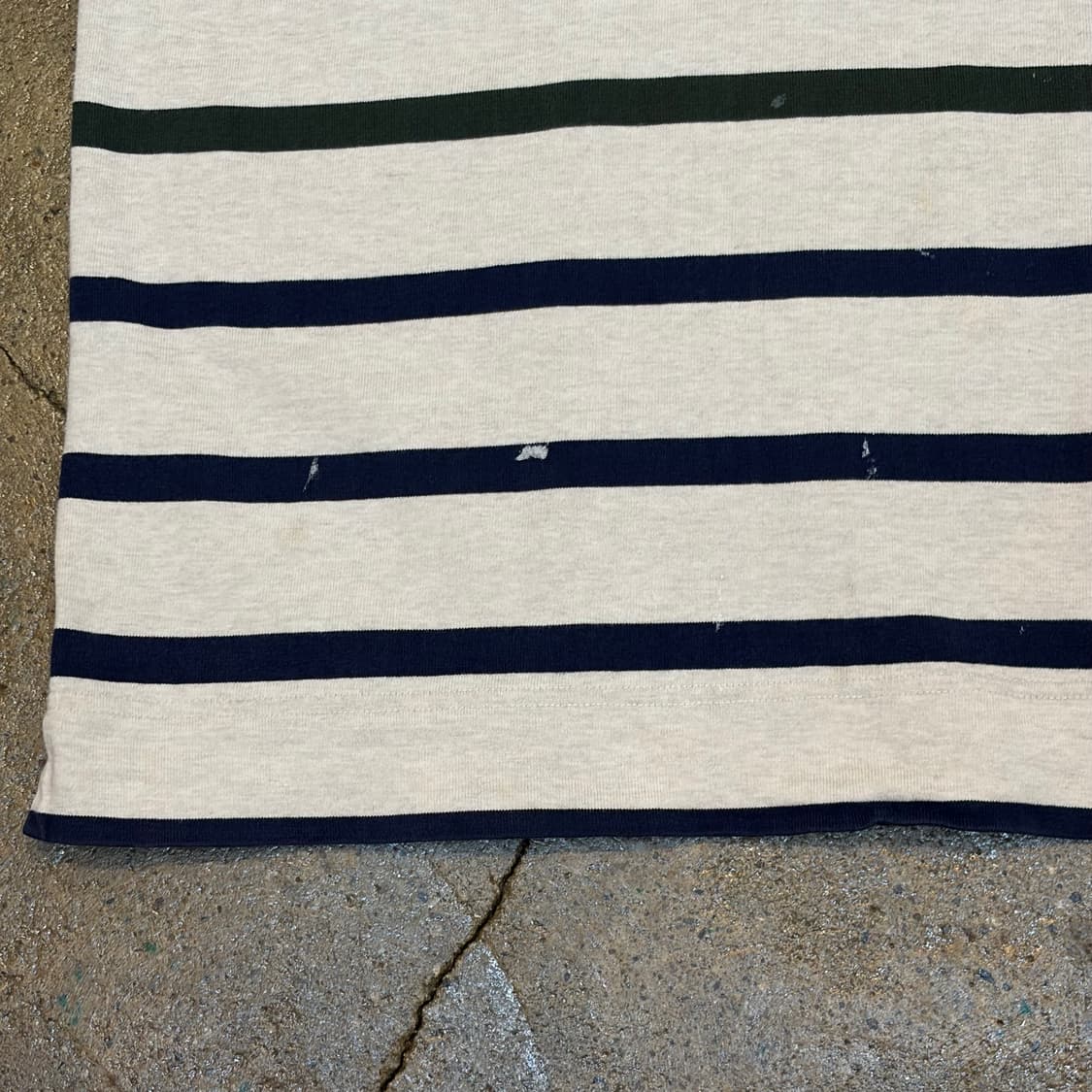 90s 미국 빈티지 타미힐피거 올드스쿨 빅로고 브이넥 롱슬리브 상품이미지7