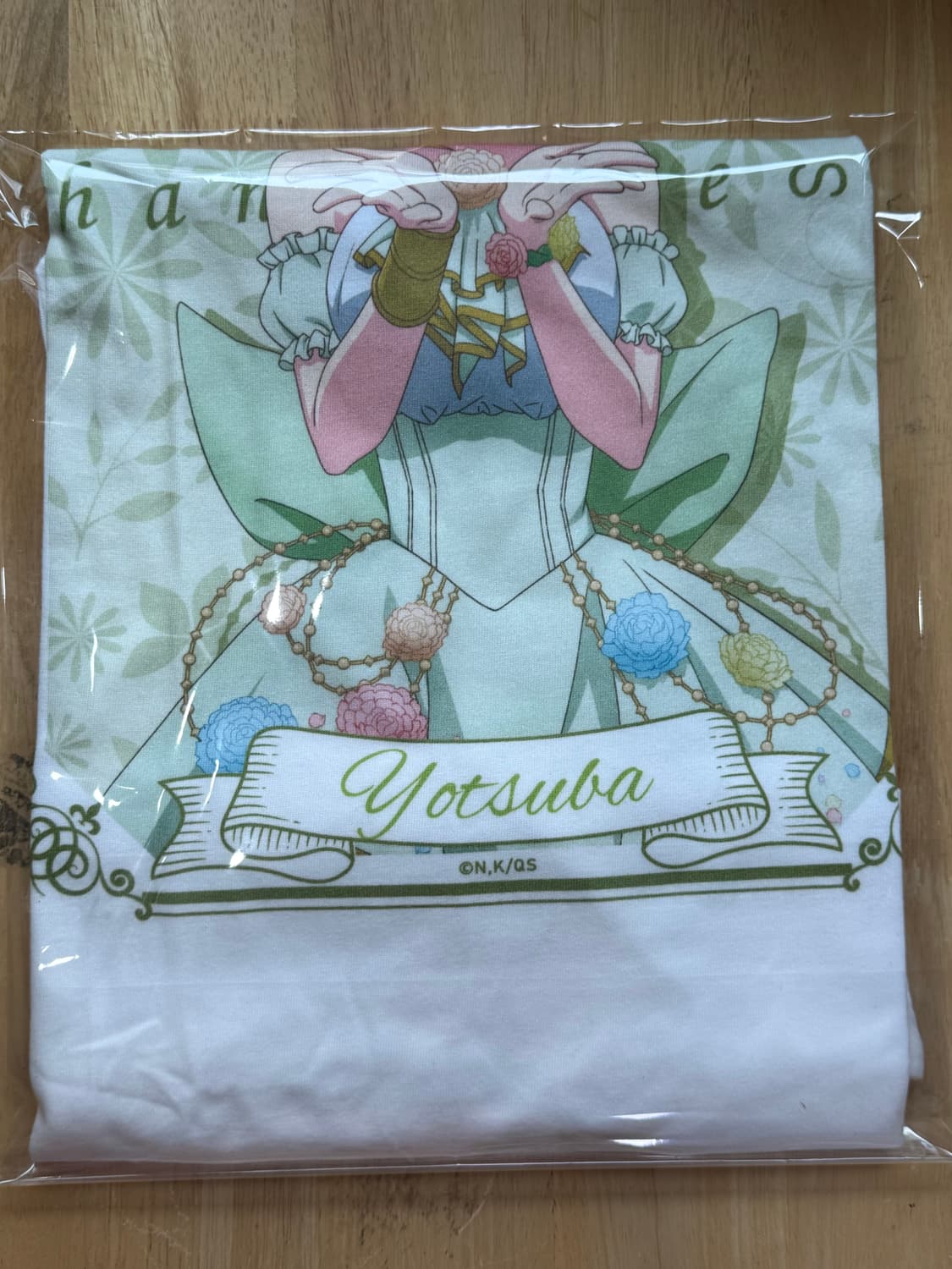 5등분의 신부 요츠바 티셔츠 XL 사이즈 (미사용/정품) 상품이미지3