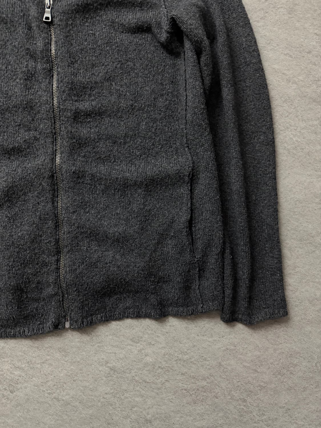 트랜짓 니트집업 상품이미지5