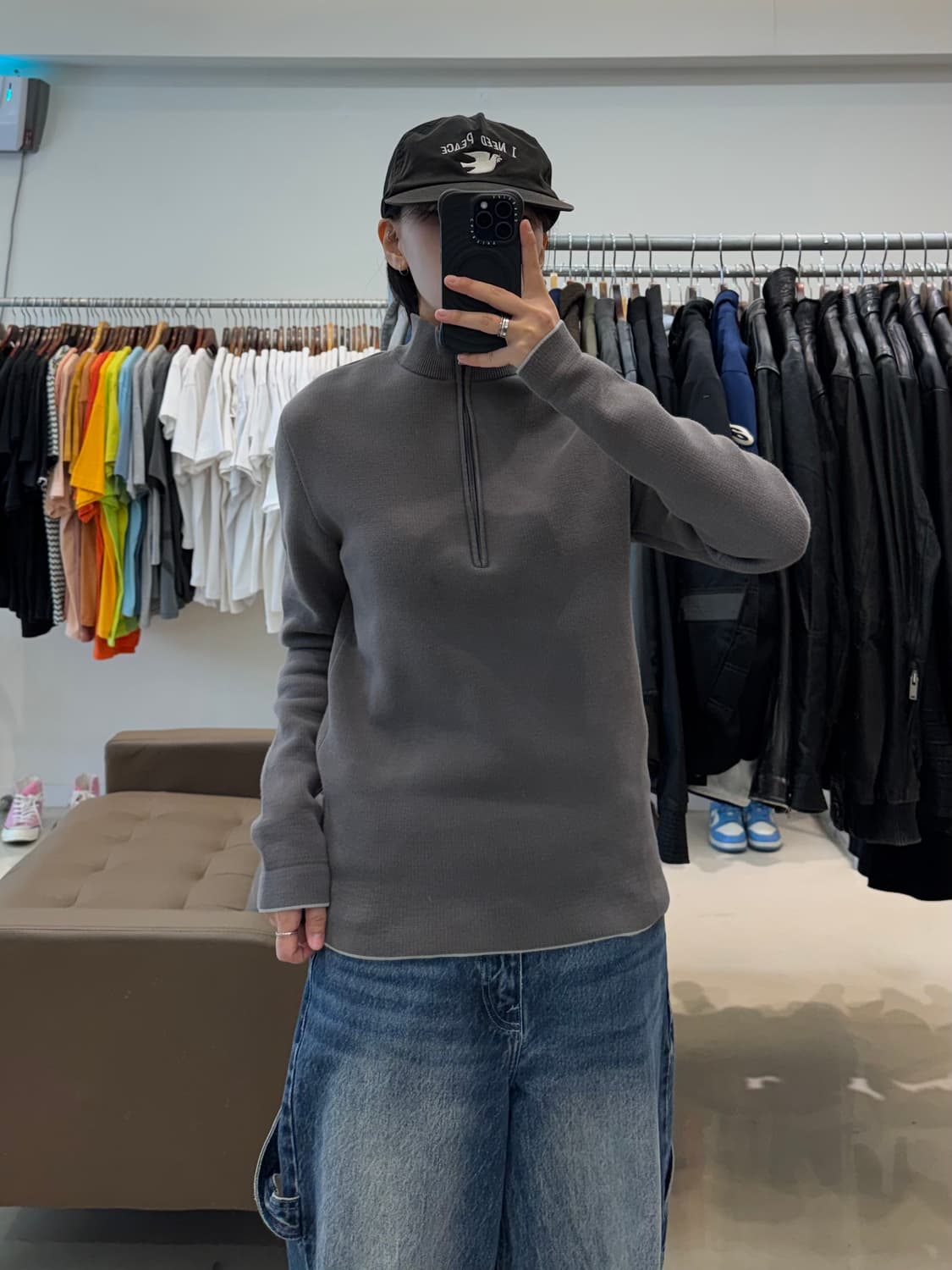 프라다 스포츠 하프 집업 상품이미지5