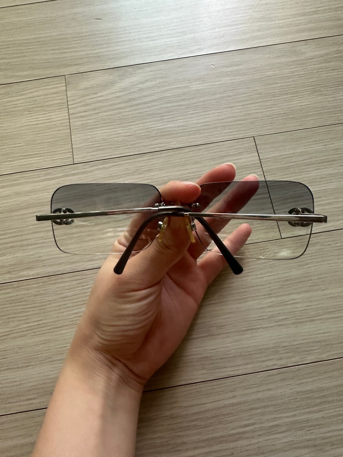 Chanel 샤넬 큐빅 로고 선글라스 안경 상품이미지3