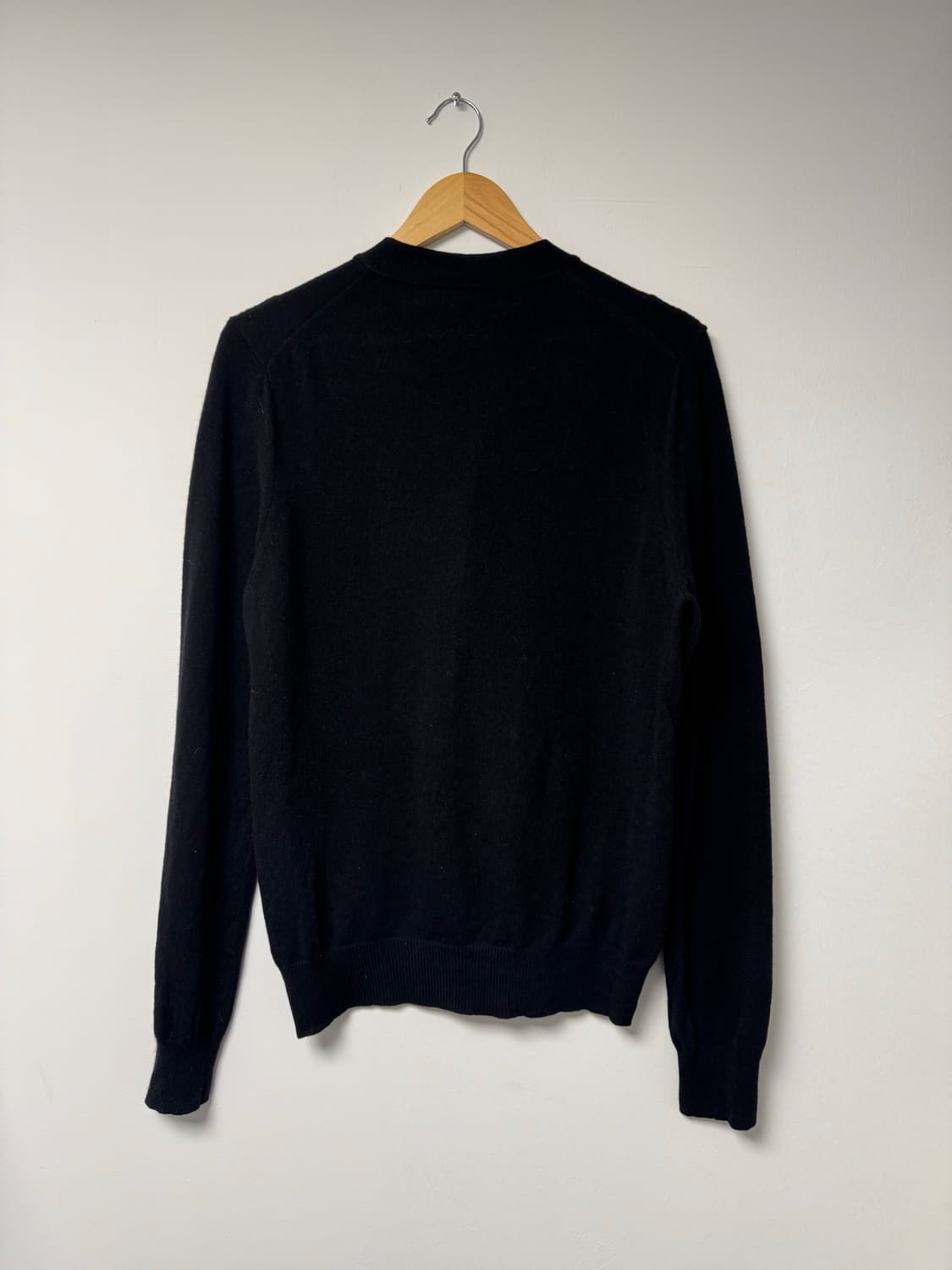 comme de garcons 꼼데가르송 미니 하트 와펜 블랙 가디건 M 상품이미지5