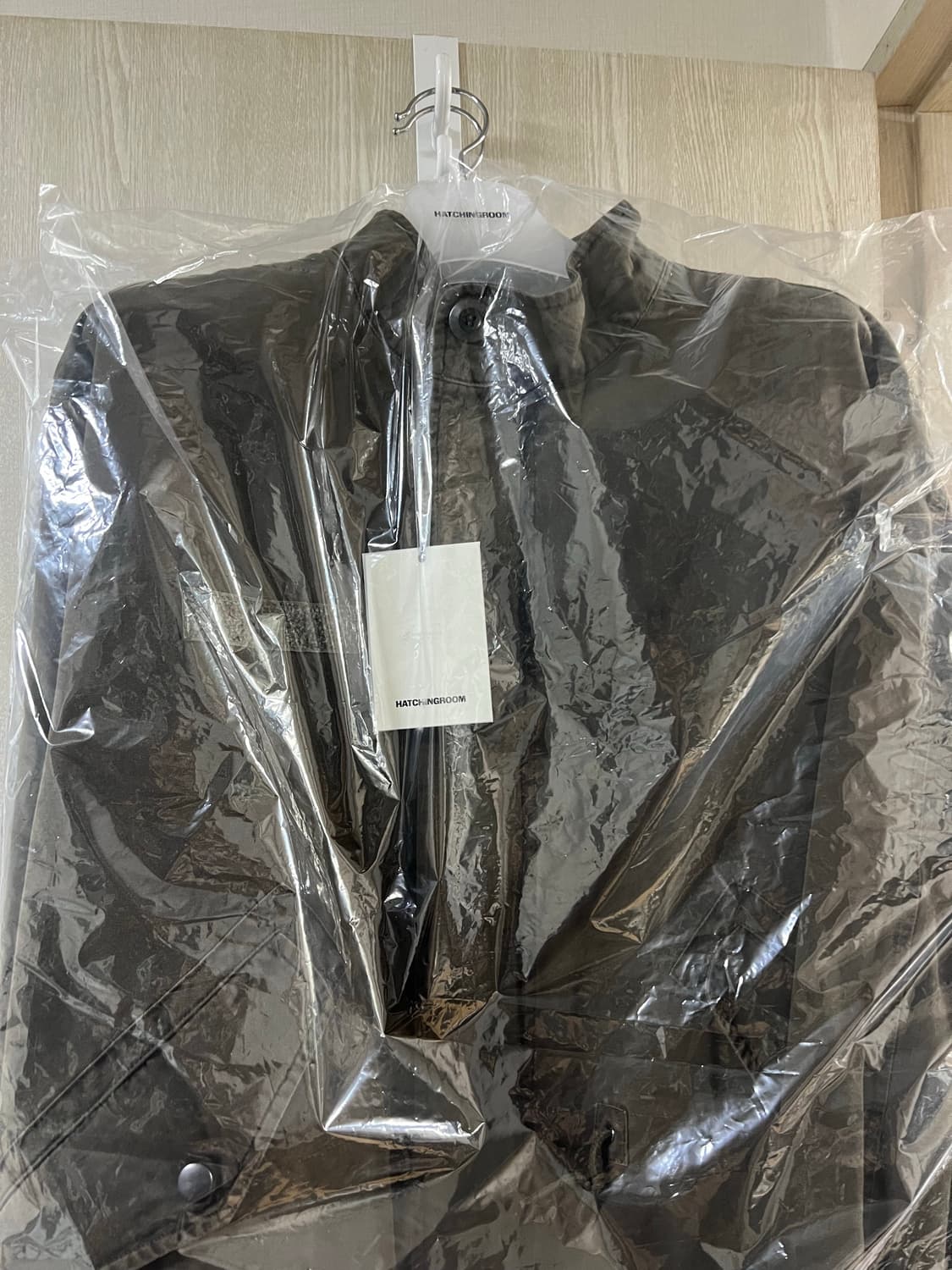 26ss 해칭룸 야상 모즈 파카 머드 카키 S 새상품 상품이미지4