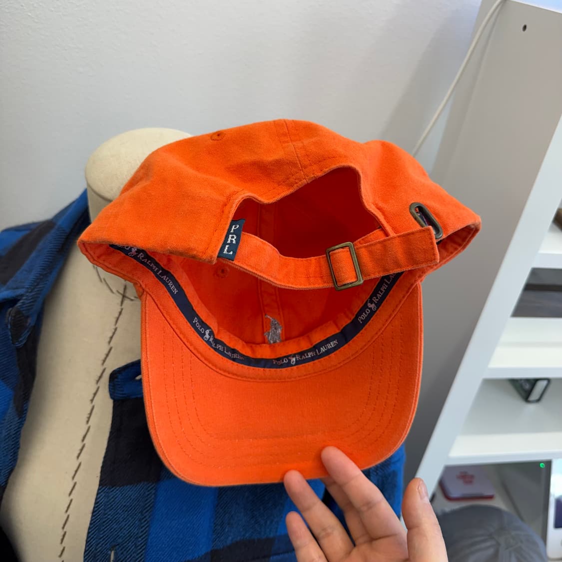 랄프로렌 폴로 오렌지 볼캡   상품이미지4