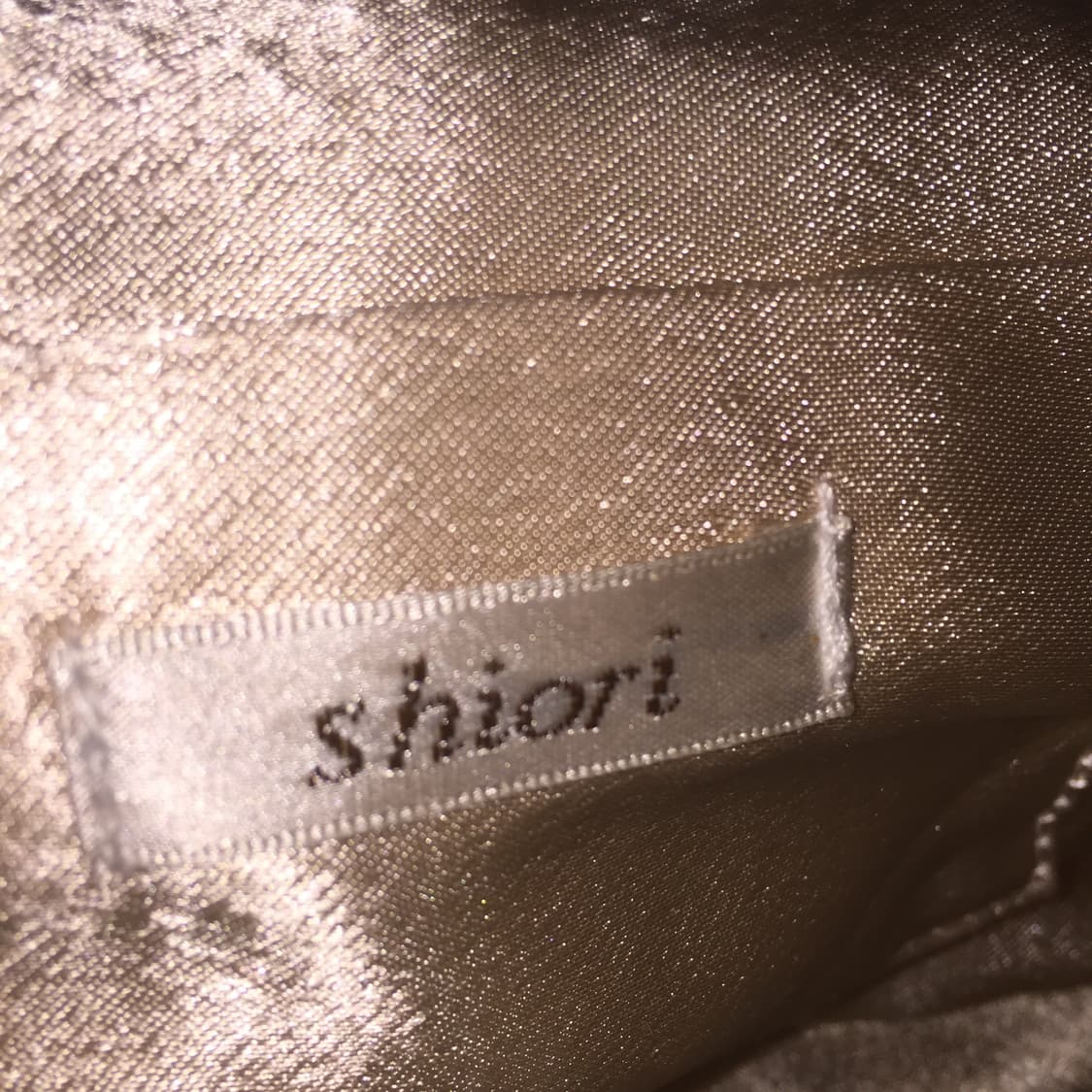 Vtg shiori big ribbon chain bag 상품이미지7