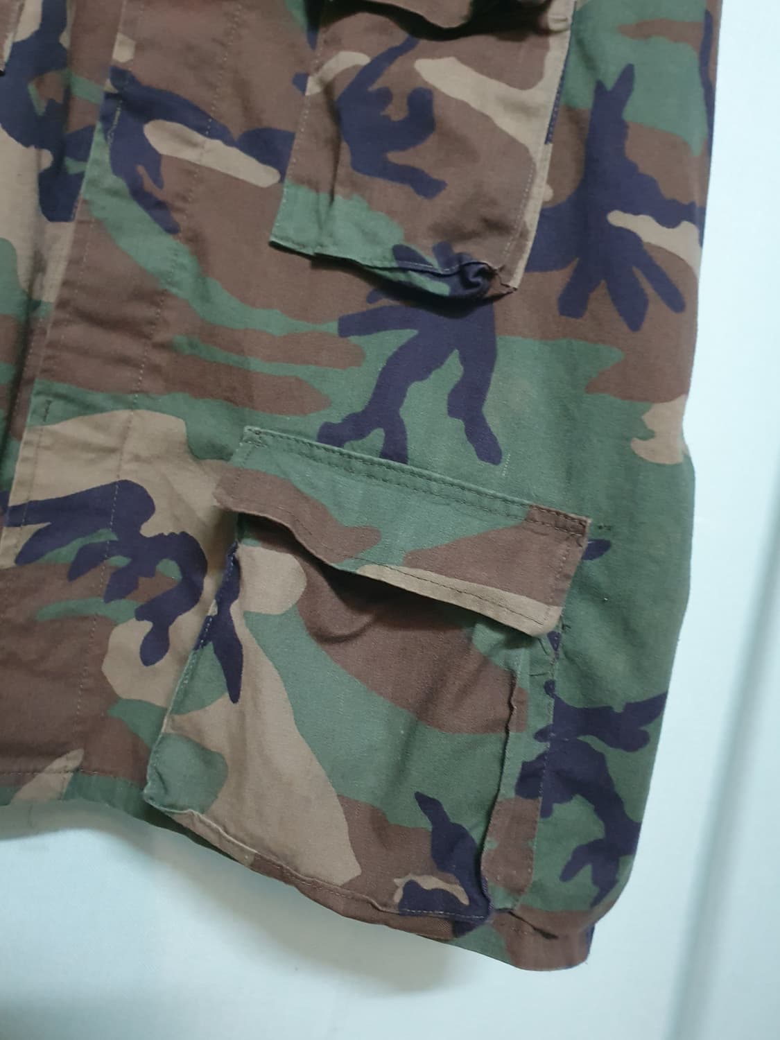 미군 우드랜드 카모 자켓 xl레귤러 상품이미지3