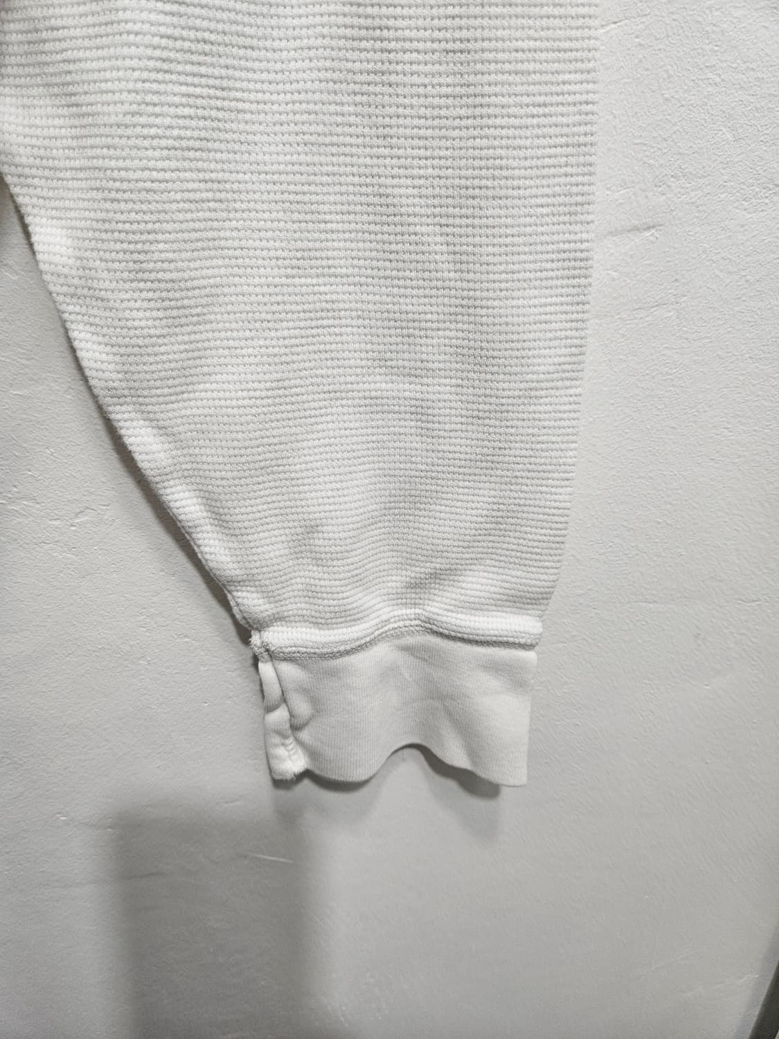 폴로랄프로렌 화이트 와플 긴팔티 XL 상품이미지6