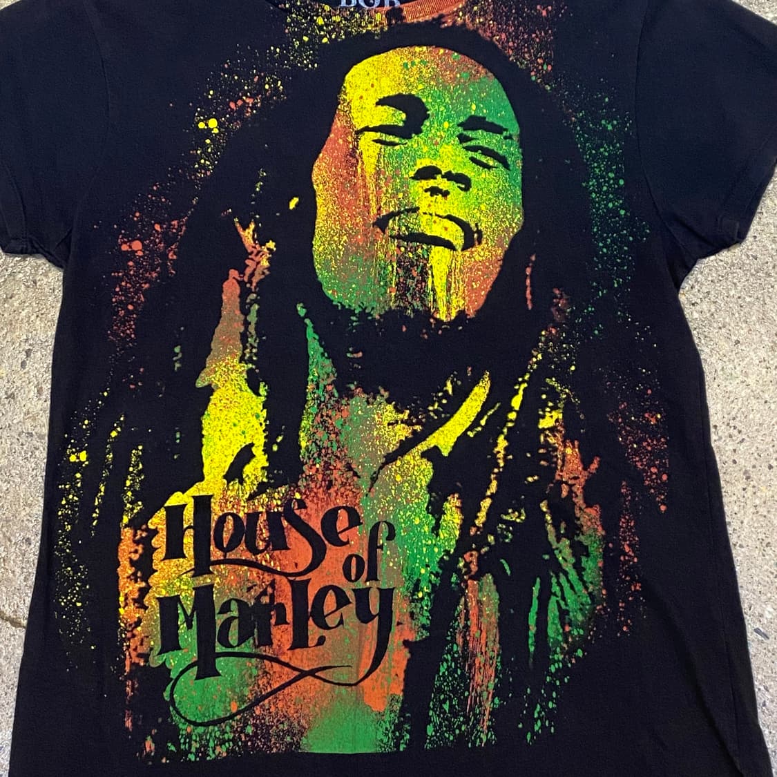 미국 빈티지 밥말리 프린팅 락티셔츠 반팔티 상품이미지3