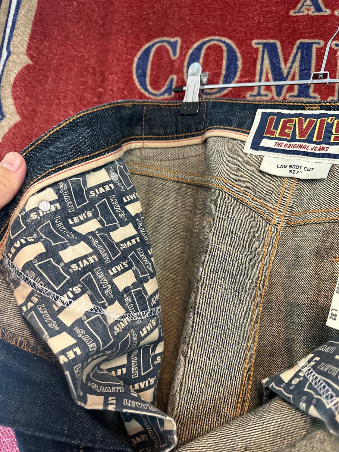 Levis 527  Low Boot Cut / W36 L32 상품이미지10